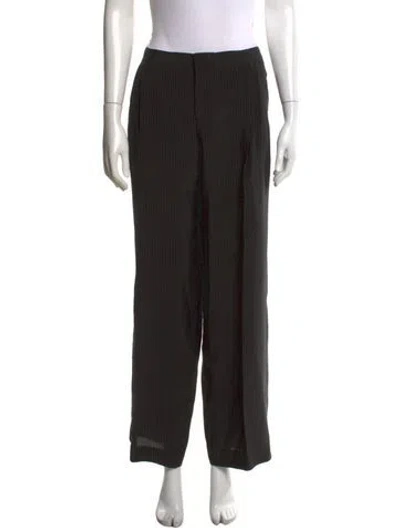 Pre-owned Jean Paul Gaultier Vintage Wide Leg Pants In Black