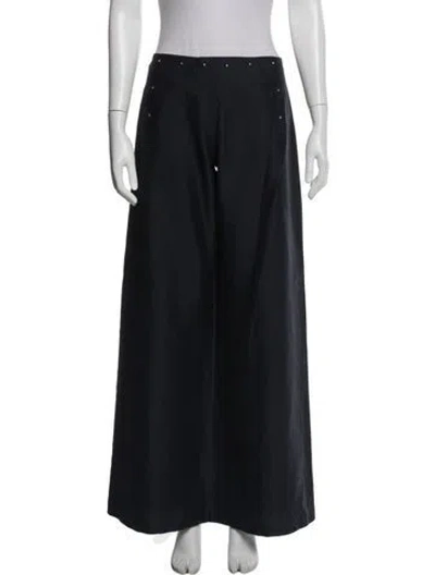 Pre-owned Jean Paul Gaultier Vintage Wide Leg Pants In Blue