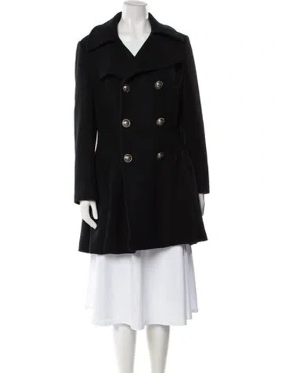 Pre-owned Jean Paul Gaultier Vintage Wool Coat In Black