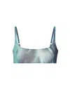 Jean Paul Gaultier Water Bra Woman Indigo In Blue
