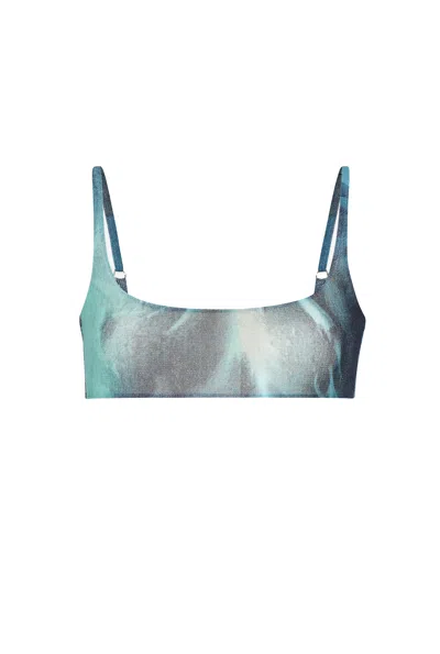 Jean Paul Gaultier Water Bra Woman Indigo