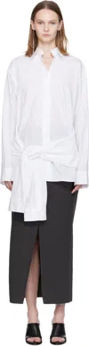 Jean Paul Gaultier White Cotton Shirt In White