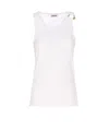 Jean Paul Gaultier White Cotton Top In White