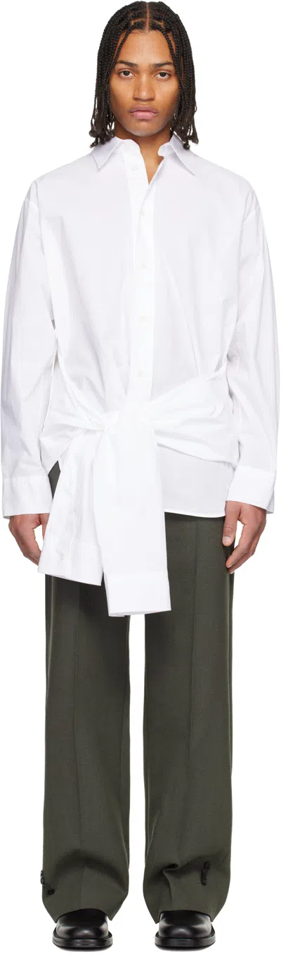 Jean Paul Gaultier White Oversize Shirt