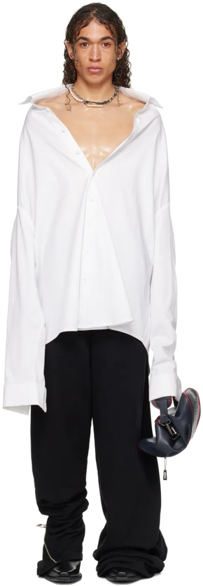 Jean Paul Gaultier White Shayne Oliver Edition Shirt In 01-white