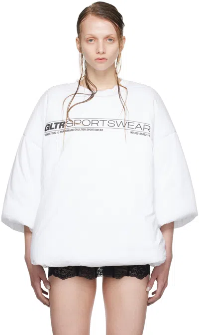 Jean Paul Gaultier White Shayne Oliver Edition T-shirt In 01 White