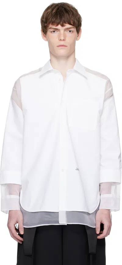 Jean Paul Gaultier White 'the Petit Grand' Shirt