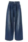 Jean Paul Gaultier Denim Jean With Foam Detail On The Back