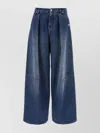 Jean Paul Gaultier Denim Jean With Foam Detail On The Back