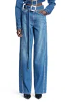 Jean Paul Gaultier Woman Blue Jeans In Blue