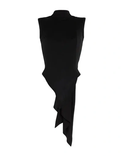 Jean Paul Gaultier Woman Bodysuit Black Size 0 Viscose, Elastane
