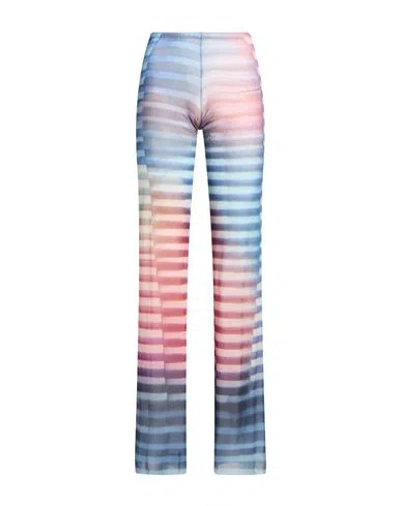Jean Paul Gaultier Woman Pants Azure Size Xs Polyamide In Multi