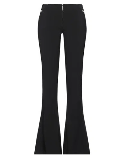Jean Paul Gaultier Woman Pants Black Size 4 Polyester, Virgin Wool, Elastane