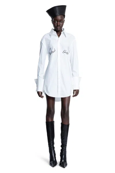 Jean Paul Gaultier Woman  Shirts In White