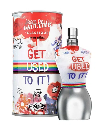 Jean Paul Gaultier Women's 3.4oz Classique Pride Edition Edt Spray In White