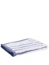 Jean Paul Gaultier Beach Towel Mariniere Accessories In Blue