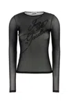 Jean Paul Gaultier Top With Embroidered Logo