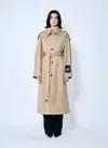 Jean Paul Gaultier Women Deconstructed Cotton-twill Trench Coat
