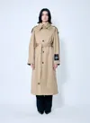 Jean Paul Gaultier Women Deconstructed Cotton-twill Trench Coat