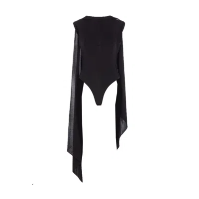 Jean Paul Gaultier Women Jersey Body With Pad In Black