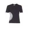 Jean Paul Gaultier Graphic Print Crew Neck Short Sleeve Top In Multi