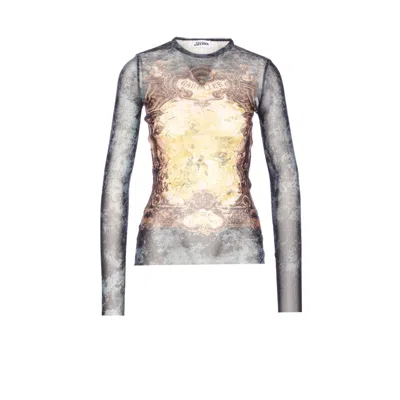 JEAN PAUL GAULTIER JEAN PAUL GAULTIER WOMEN MEDAILLON LONG TOP