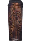 Jean Paul Gaultier Animal Print High Waist Sheer Overlay Skirt