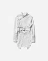 Jean Paul Gaultier Women S Belted Shirt In White