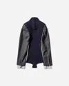 Jean Paul Gaultier Women S Bi-material Suit Bodysuit Navy In Multi