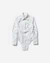 Jean Paul Gaultier Women S Bodysuit Shirt In White
