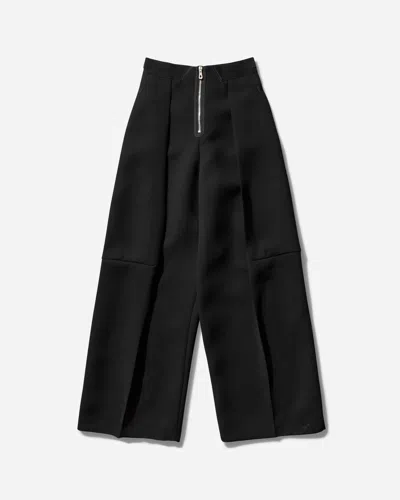 Jean Paul Gaultier Women S Crepe Pants In Black