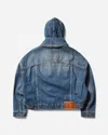 Jean Paul Gaultier Women S Double Denim Jacket In Blue