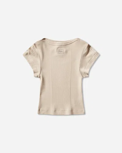 Jean Paul Gaultier Women S Logo Patch Baby T-shirt In Neutral