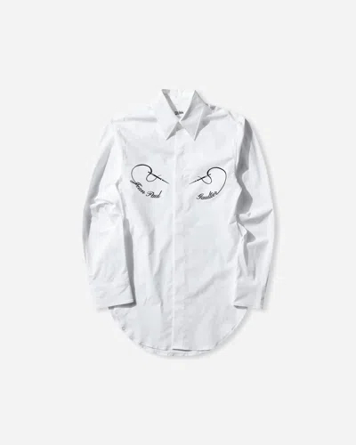 Jean Paul Gaultier Women S Oversized Printed Shirt In White