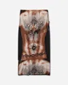 Jean Paul Gaultier Women S Re-edition Safe Sex Tattoo Long Skirt Black In Multi