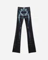 Jean Paul Gaultier Women S Squeletor Pants Black / Navy / Light Blue In Multicolor