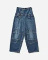 Jean Paul Gaultier Women S Strap Jeans In Blue