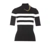 Jean Paul Gaultier The Viscose Knitted Short Sleeves Pullover