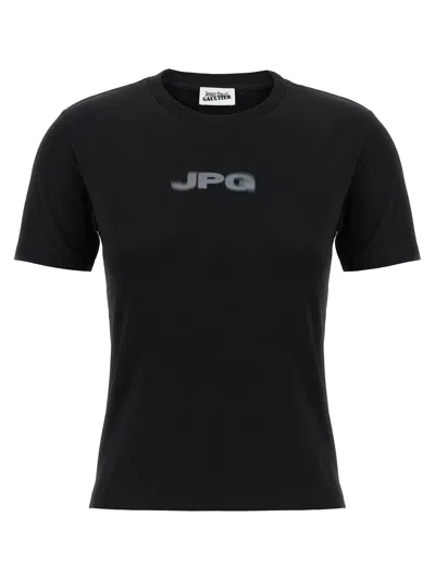 JEAN PAUL GAULTIER JEAN PAUL GAULTIER WOMEN 'THE BLACK JPG BABY TEE' T-SHIRT