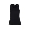 Jean Paul Gaultier Tank Top With Gold-tone Hardware And Ribbed Texture