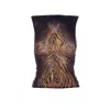Jean Paul Gaultier Wood-print Sleeveless Top In Brown