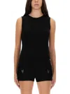 Jean Paul Gaultier Women Top With Garter Detail In Black