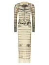 Jean Paul Gaultier Multicolor Tulle Dress
