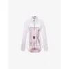 Jean Paul Gaultier 'the Optical Illusion Corset' Shirt In Dustypink/white/black