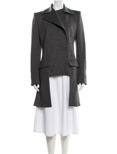 Pre-owned Jean Paul Gaultier Wool Coat In Gray