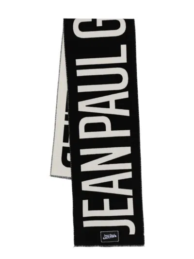 Jean Paul Gaultier Wool Scarf With "" Logo Accessories