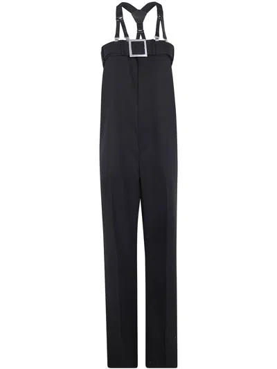Jean Paul Gaultier Wool Tailored Overall With Suspender