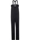 Jean Paul Gaultier Wool Tailored Overall With Suspender Clothing In Black