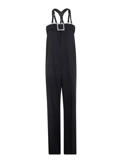 JEAN PAUL GAULTIER WOOL TAILORED OVERALL WITH SUSPENDER
