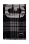 Jean Paul Gaultier Sciarpa In Lana Tartan